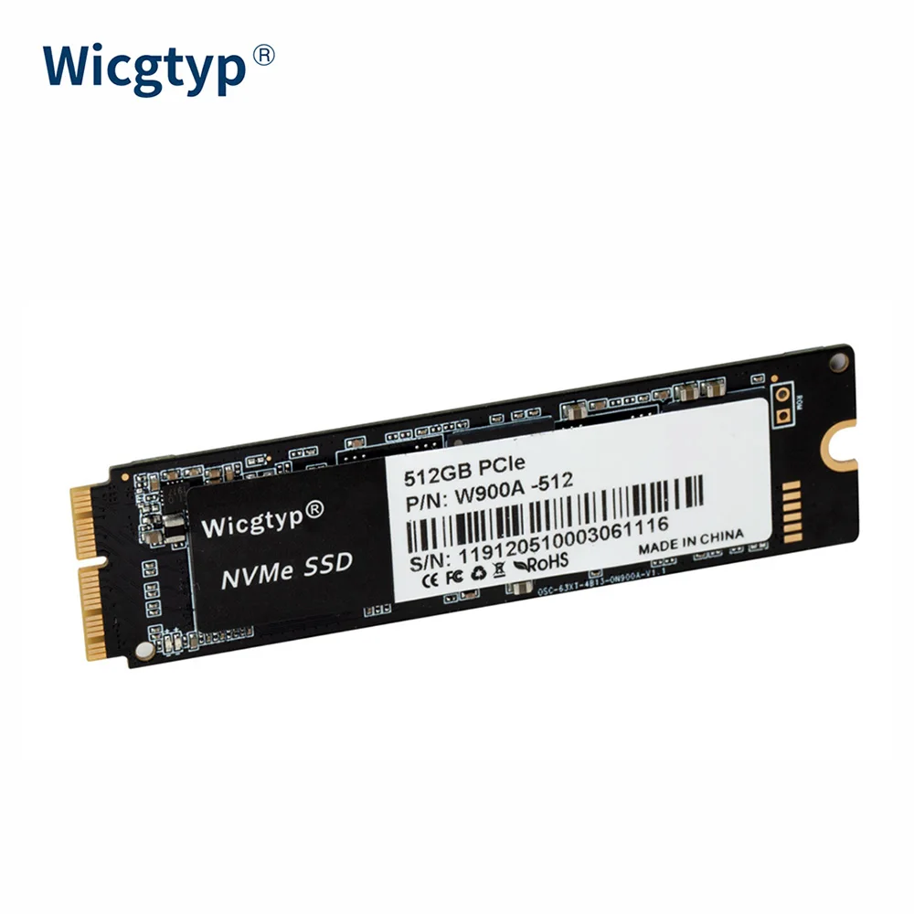 Новый Wicgtyp 256 ГБ 512 1 ТБ M.2 SSD PCIe для Mac M2 NVMe жесткий диск MacBook Air Macbook Pro mac mini|Внутренние