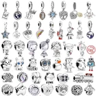 Бусины для мальчиков и девочек из серебра 2021 пробы, 100% пробы, 925