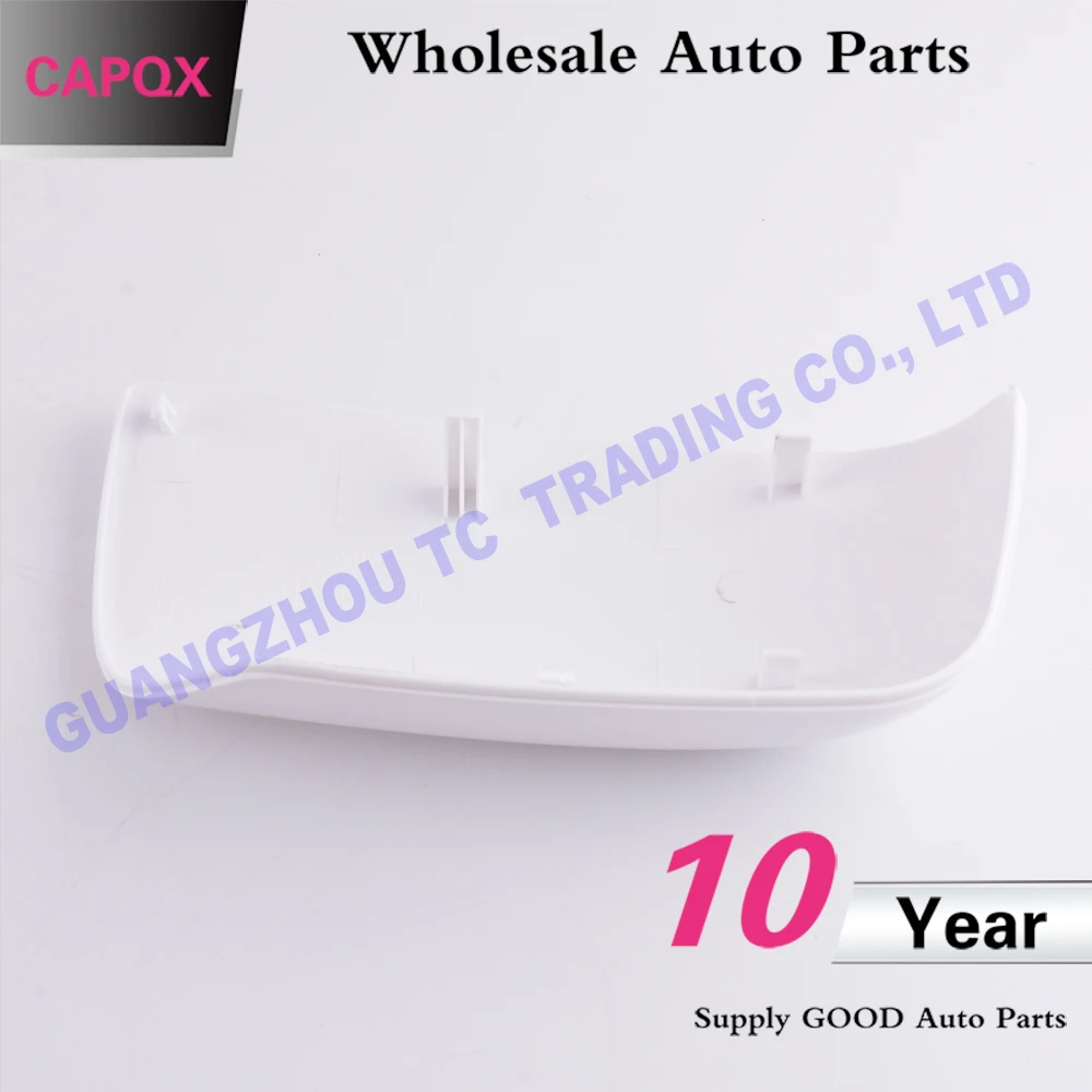 CAPQX для Nissan Qashqai 2008 2015 Корпус зеркала заднего вида крышка базовый цвет (без краски