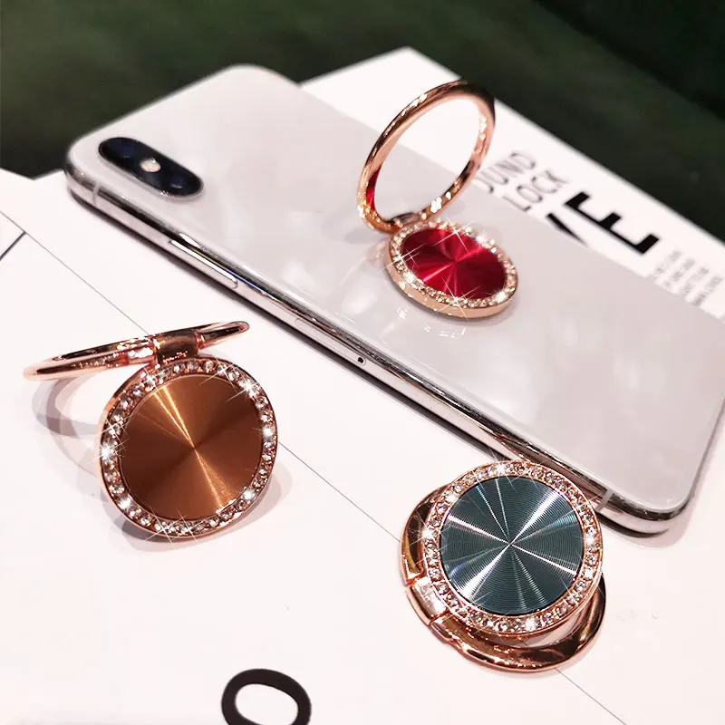 

Mobile Phone Ring Buckle Bracket Metal Finger Buckle Mobile Phone Shell Lazy Pull Ring Sticker Desktop Rotating