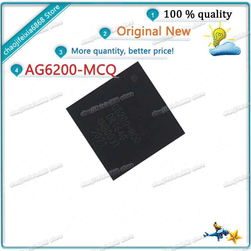 1pcs/lot! AG6200-MCQ AG62OOMCQ QFN-48 AG6200 AG62OO MCQ QFN48 DAC digital-to-analog conversion HDMI to VGA NEW ORIGINAL | Электронные