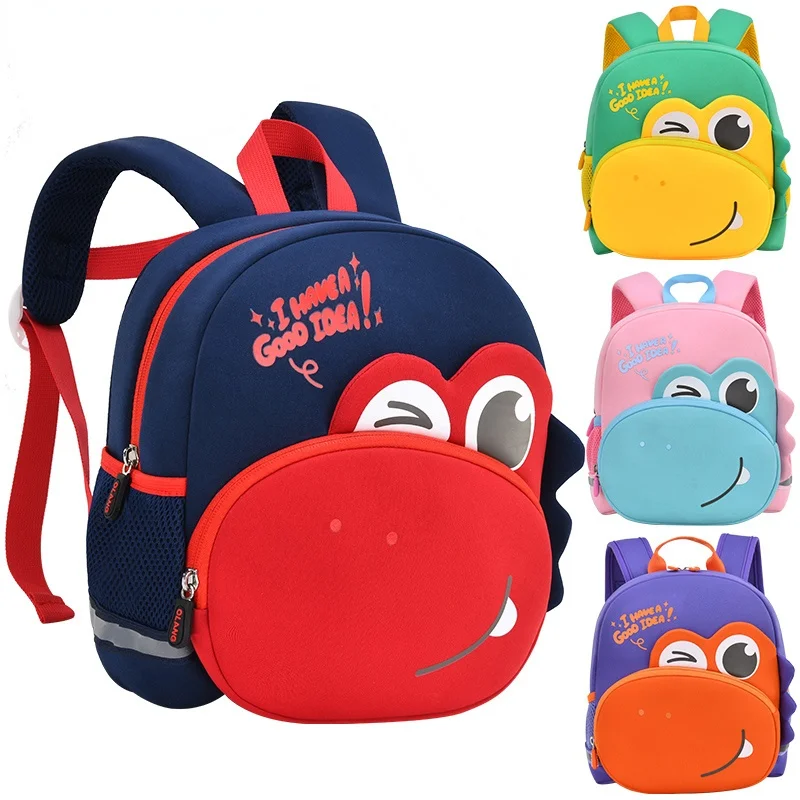 

Детские школьные ранцы с 3D динозавром, рюкзак для детей младшего школьного возраста, мультяшная сумка для мальчиков и девочек