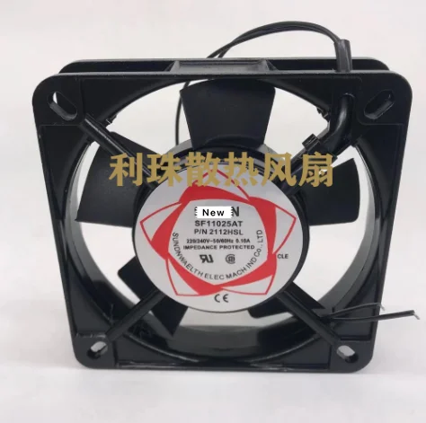 

for Sunon SF11025AT AC 220V 0.10A 2-Wire 110x110x25mm Server Cooling Fan