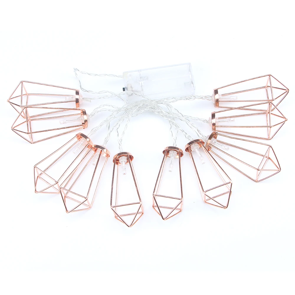 

Fairy Lights 20 Metal String Light Garland Battery Operated Party christmas lights for Halloween Party Wedding Decoration II