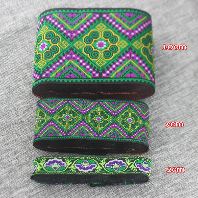 5 м/лот 2 см/5 см/10 см Этническая Вышивка детской одежды ручной работы тесьма для