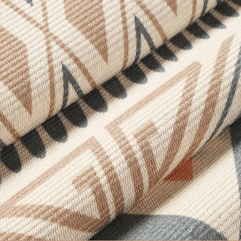 Коврик из ковер с бахромой хлопка и льна в скандинавском стиле богемный Декор