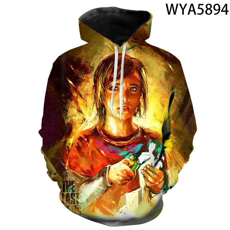 

Толстовки Last Of Us 2 The Last Of Us, детские толстовки для мужчин и женщин, Детская уличная одежда с 3D-принтом для мальчиков и девочек, пуловер, куртка
