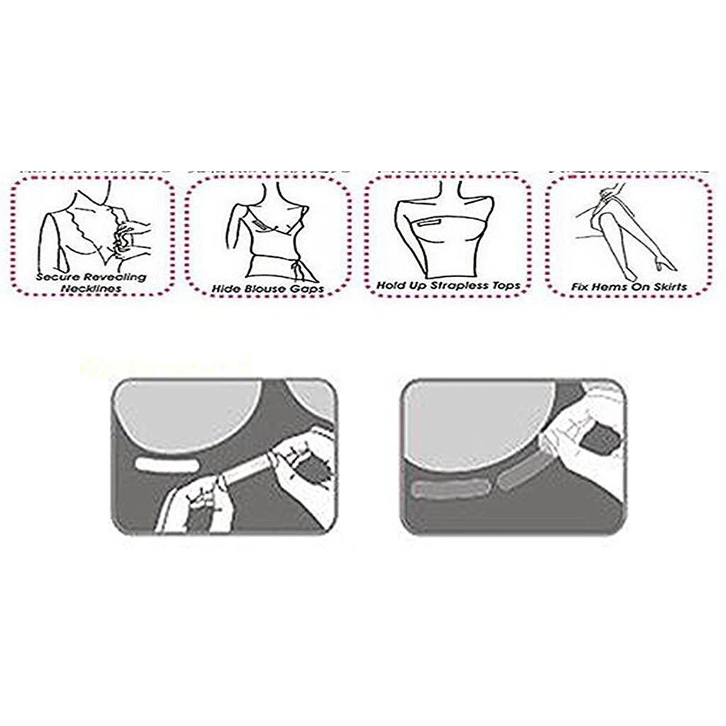 

Body Clothing Lingerie Self-Adhesive Tape Double-Sided Tapes Wedding