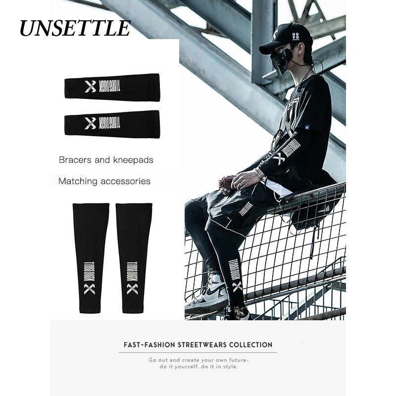 2020SS Рекомендуемые модные нарукавники наколенники|Мужские термозащитные