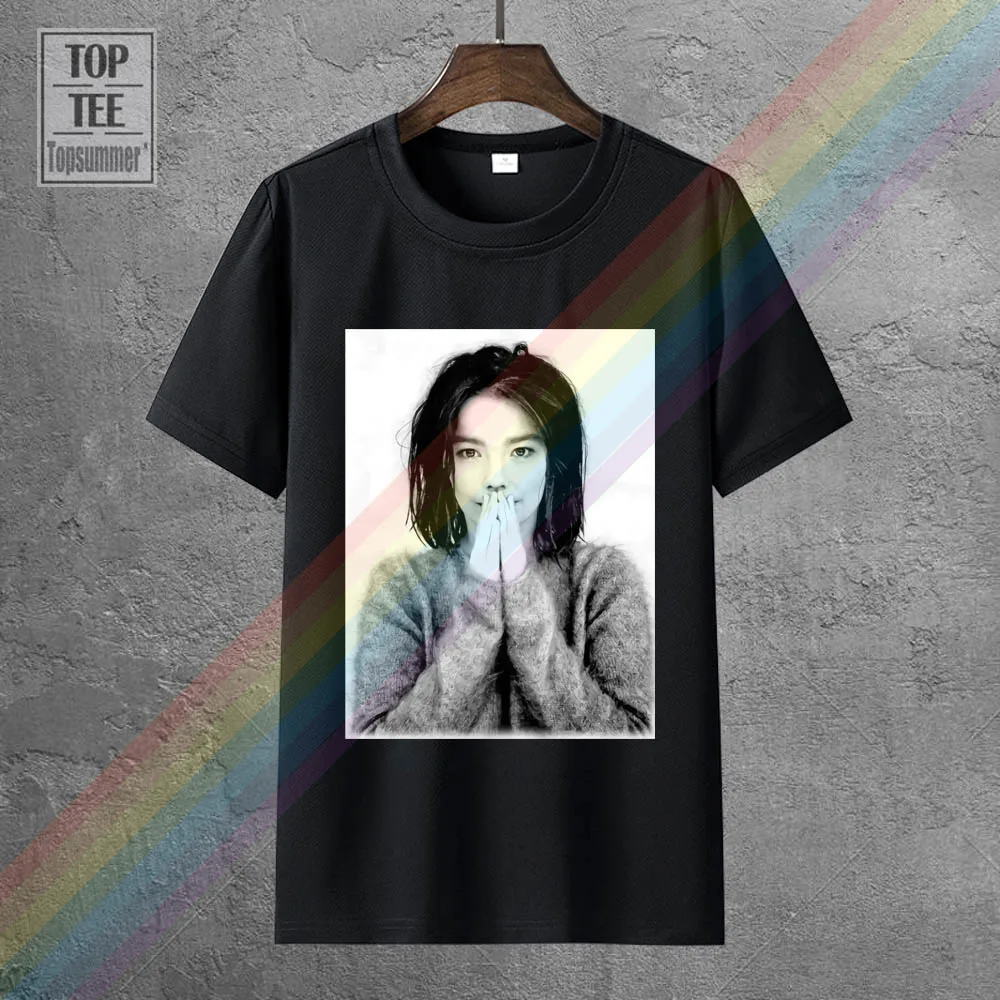 Мужская футболка с коротким рукавом принтом в виде кубиков льда Исландия 90-х