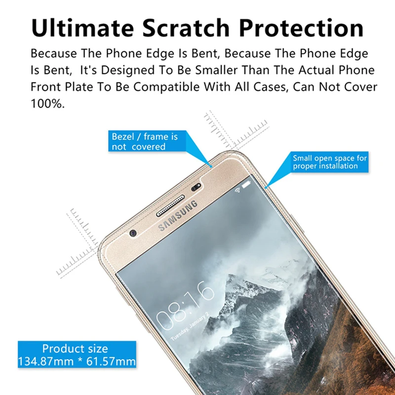 Закаленное стекло для Samsung Galaxy J4 + 2 шт. защитная пленка экрана 9H DS SM J415F Plus 2018