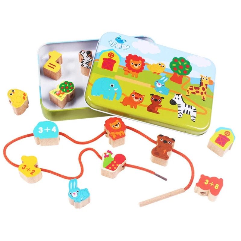 

Novelty Children Wooden Blocks Toys for Kids 6-8 Mini Portable Wooden Blocks Play Toys Multicolor Optional Table Games