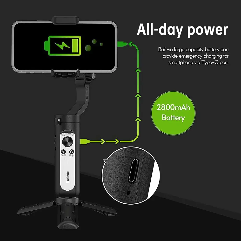 Hohem iSteady X2 3 Axis складной стабилизатор с пультом дистанционного управления для iPhone