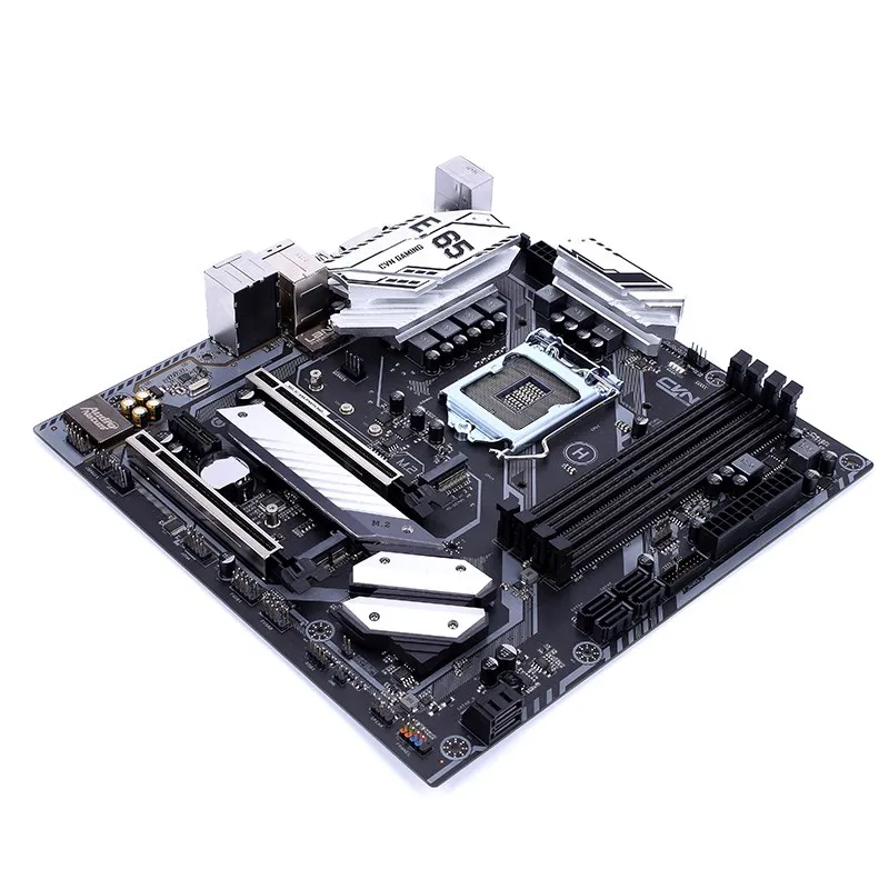 Цветная материнская плата CVN B365M GAMING PRO V20 двухканальная DDR4 RAM USB3.1 Gen1 M.2 NVME SATA3.0 6