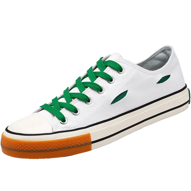 Парусиновая обувь мужская повседневные кроссовки на шнуровке холщовая