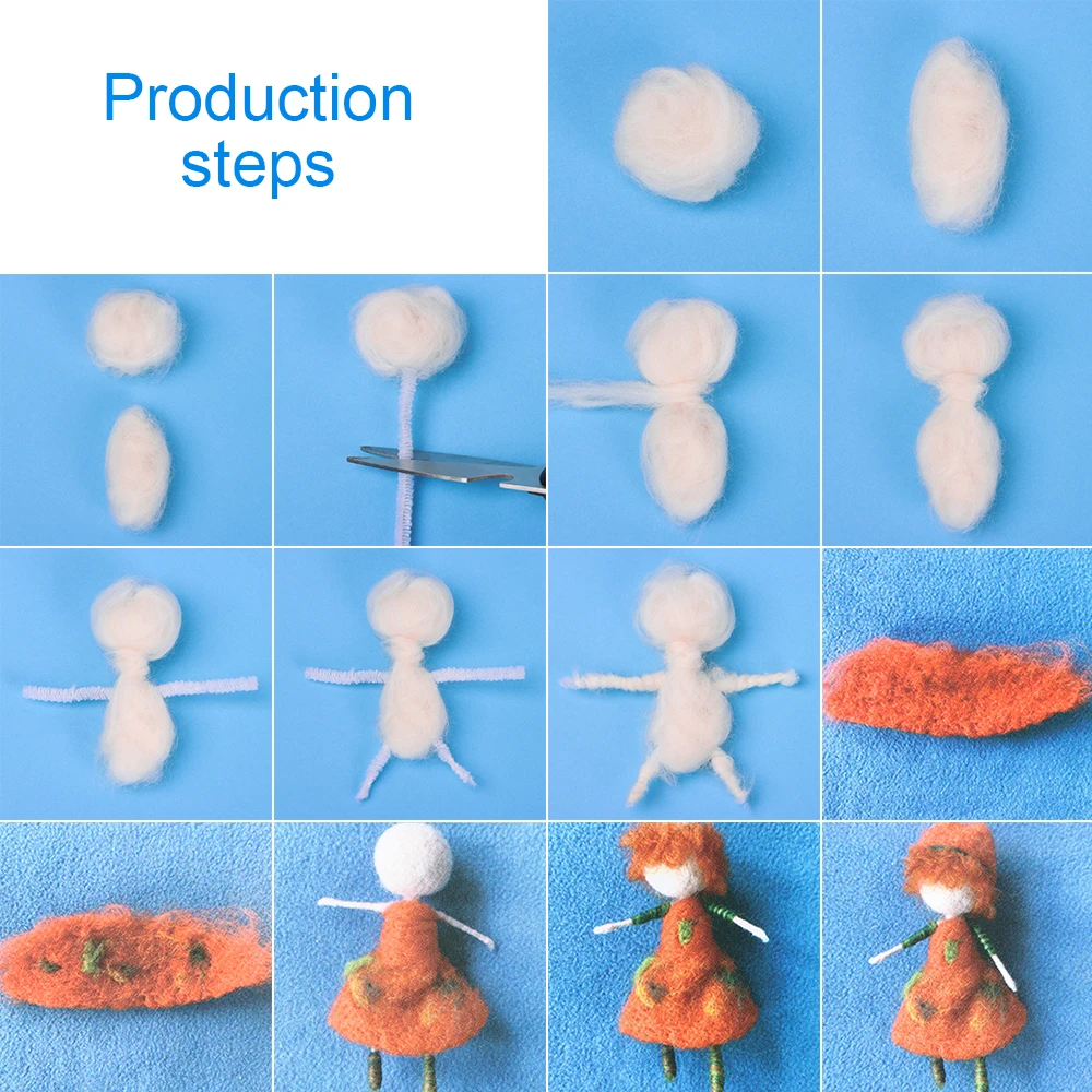 Оригинальный войлочный Набор для творчества 1 шт. шерстяное валяние игла