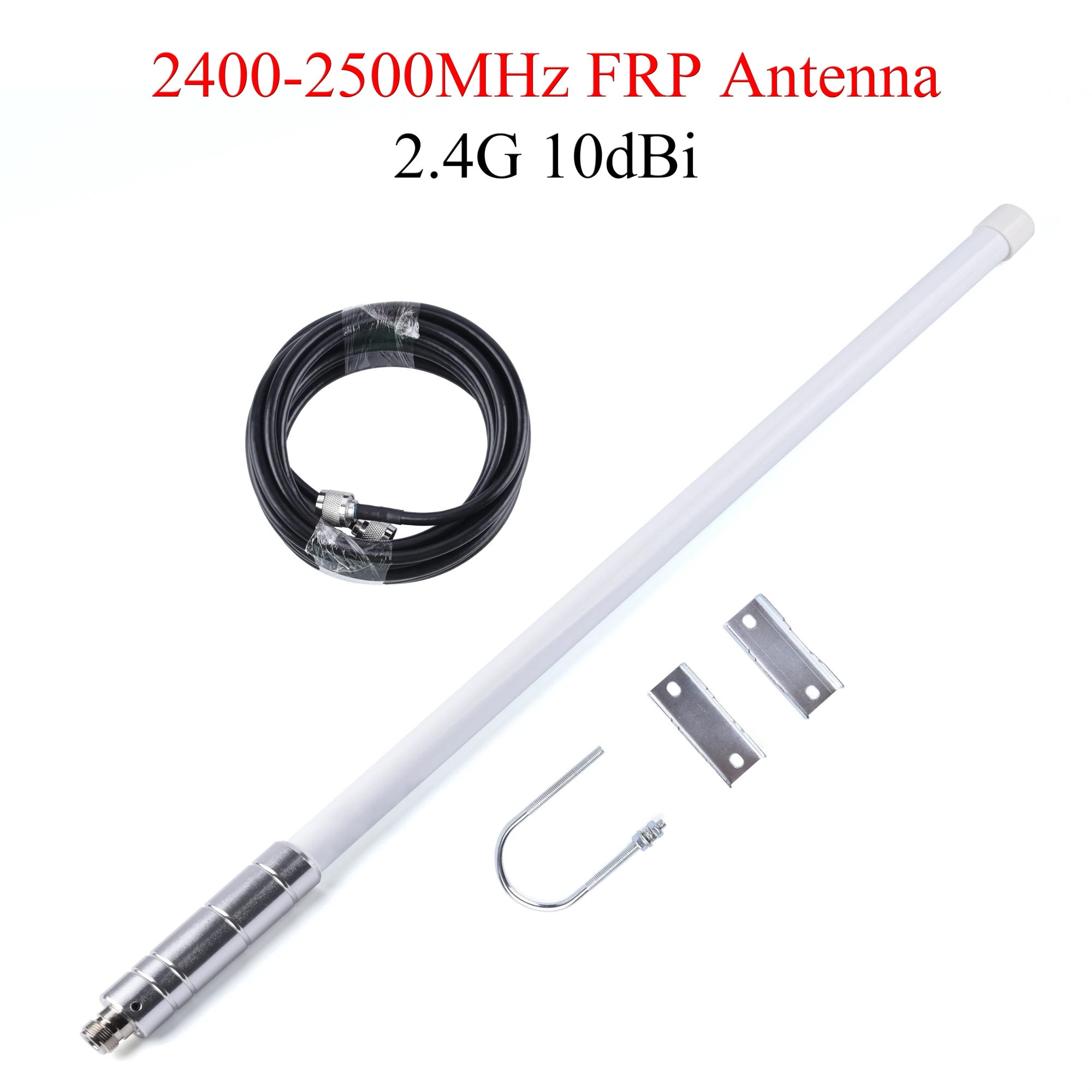 

2,4G 10dBi антенна 2400-2500 МГц FRP открытый Беспроводной Связь антенна N Женский Для Маршрутизатор Booster Усилитель-модем