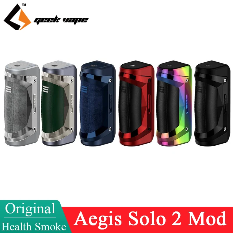 Оригинальный батарейный блок Geekvape S100 Aegis Solo 2 100 Вт 18650 с поддержкой испарителя
