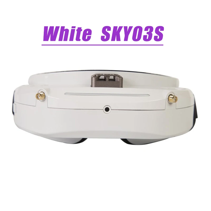 White SKY03S SKYZONE SKY02X/SKY02C/SKY03O/SKY03S 5,8 ГГц 48CH большой ассортимент FPV очки для RC гоночный дрон - Цвет: White SKY03S