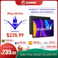 world premiere alldocube iplay 40 pro 10 4 inch 2k tablet pc android 11 8gb ram 256gb rom octa core t618 4g lte phonetablet
