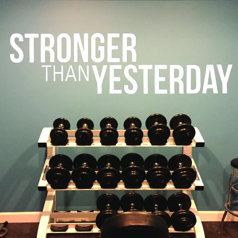 Тренажерный зал идеи тренажерный мотивационные настенные деколь Фитнес стены