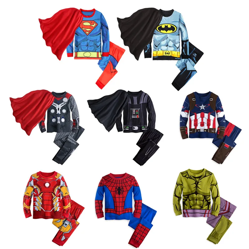 Детский маскарадный костюм Звездные войны для мальчиков Raytheon пижама Супермен