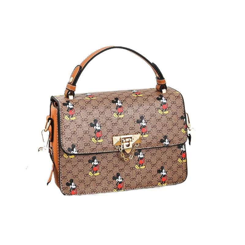 

Disney Luxury Designer Handbag Mickey Minnie Shoulder Bags Crossbody Bags for Women Make Up Bag New Shoulder Bag Clutch Tote