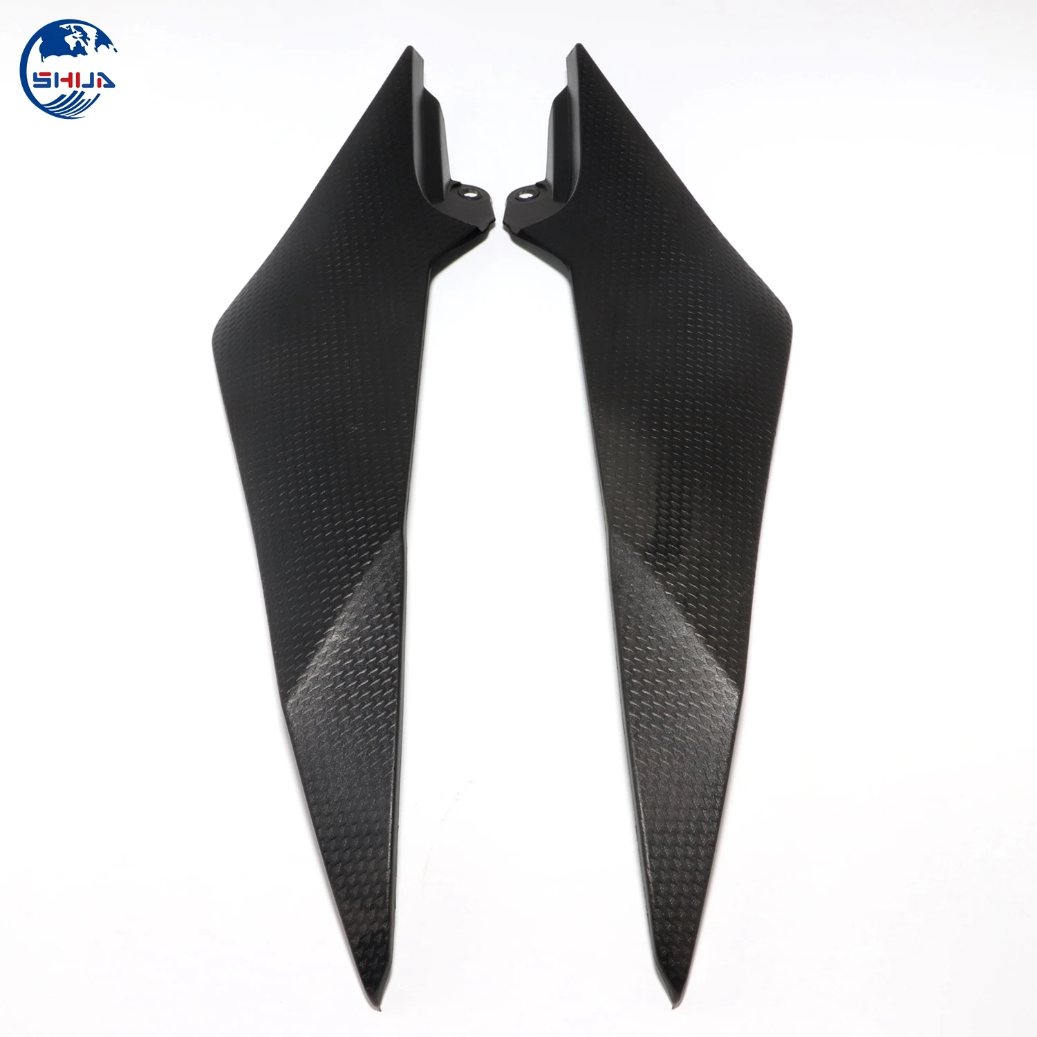 1 пара мотоциклетные черный Бензобак боковой отделкой сетчатой вставкой крышка