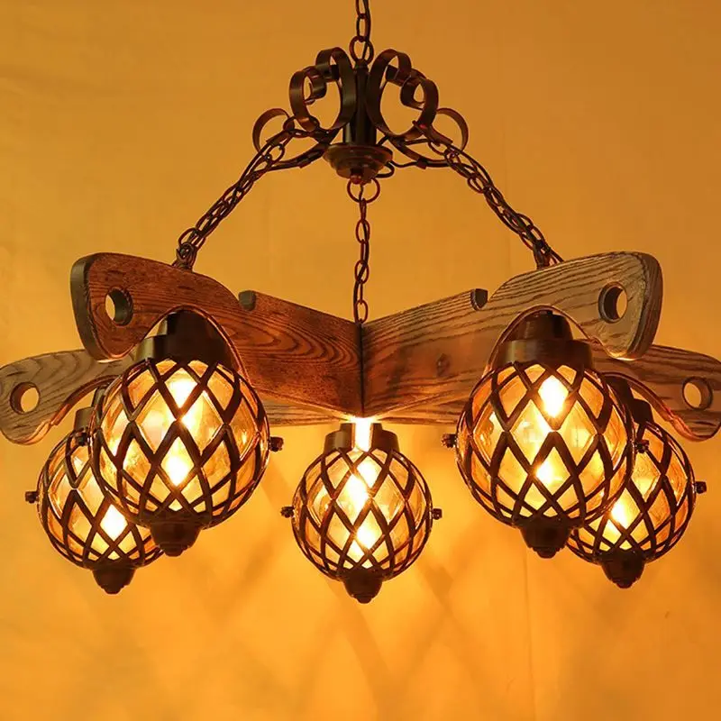 Светодиодная креативная индивидуальная люстра в американском стиле для