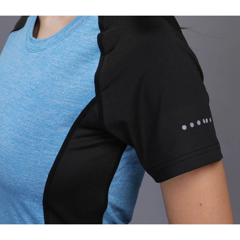 

ZZSLHL Quick Dry sportswear Gym Leggings Female T-shirt Costume Fitness Tights Sport Suit Running Yoga Set Women's Tracksuit