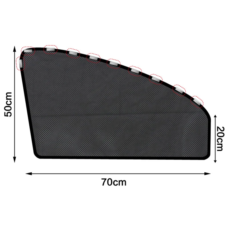 Магнитный солнцезащитный козырек для автомобиля занавеска с защитой от УФ лучей