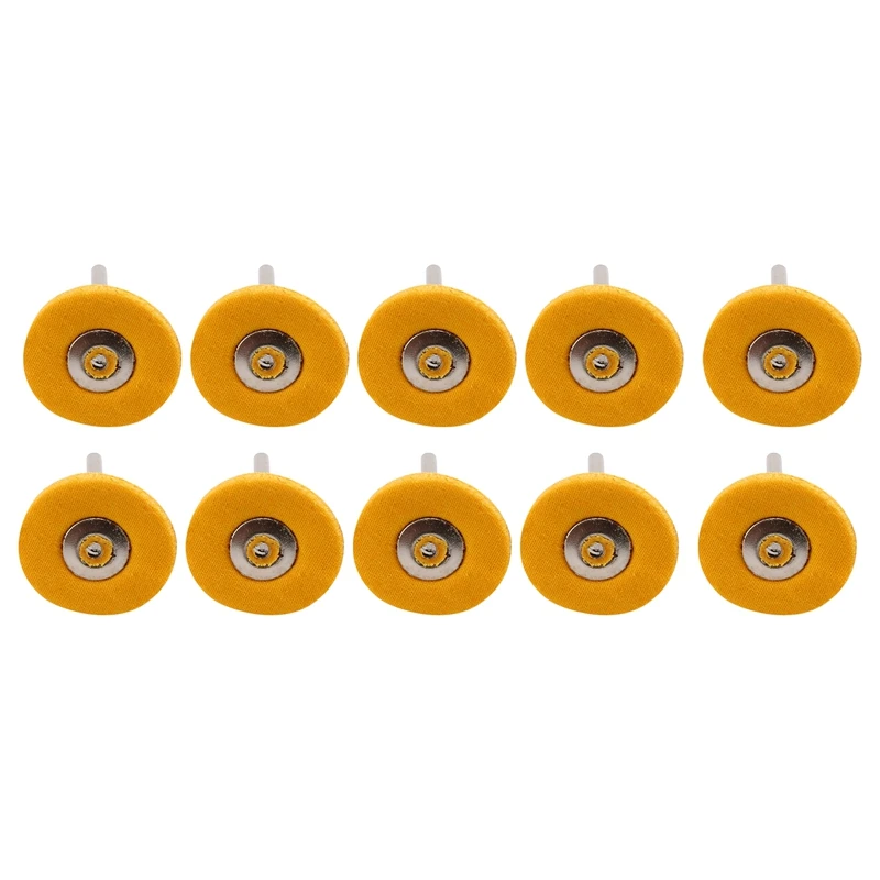 

1/8Inch Yellow Cotton Cloth Polishing Buffing Wheel For Dremel Polishing Kit - Polishing Wheel Or Silver Polish Wheel Retail