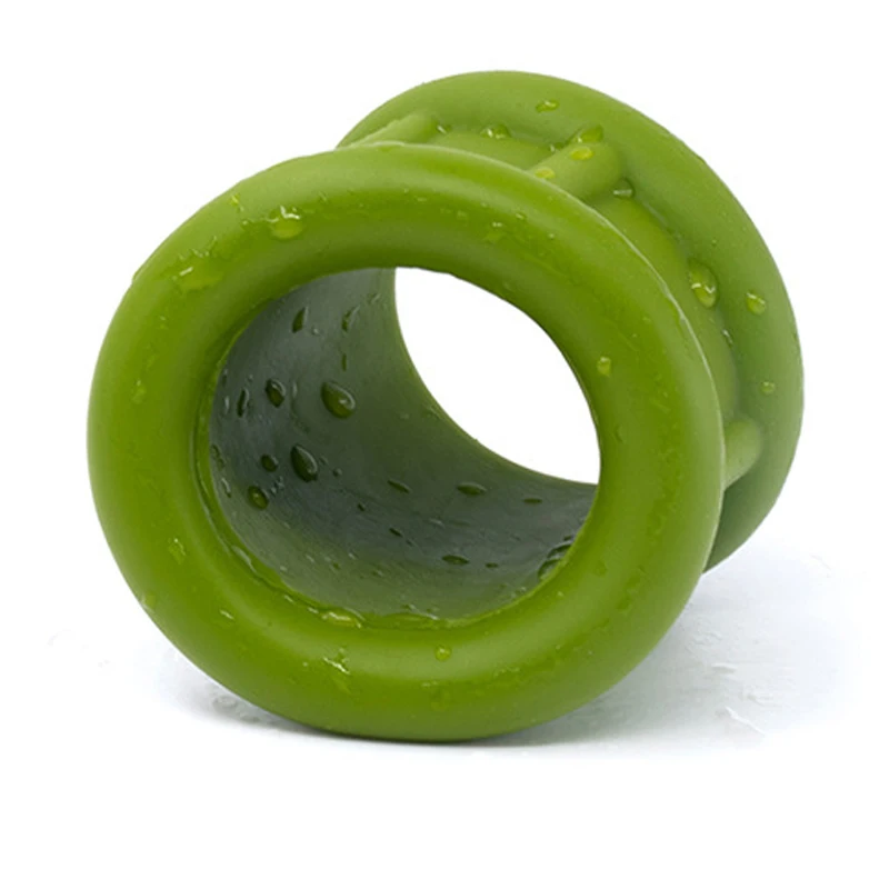 Секс-игрушки мягкий силиконовый пенис с фиксатором кольцо для пениса мяч