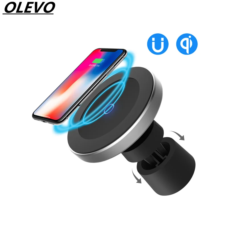 

Magnetic Wireless Charger 15W Fast Charging Base For Apple iPhone 13 12 11 Xiaomi Huawei Samsung Metal Mobile Phone Bracket