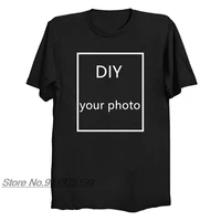 100 cotton diy custom made t shirt diy logo your own design photo print tshirt