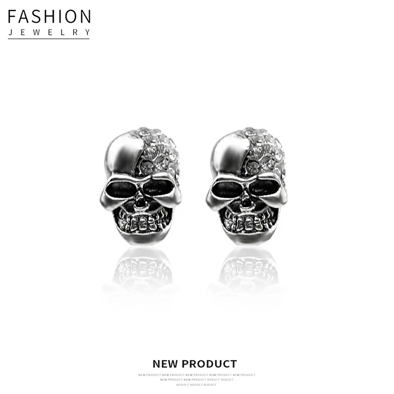 Лидер продаж креативный бриллиантовый набор блестящие боковые серьги гвоздики в