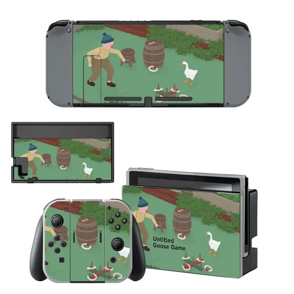 Untitled Гусь игра виниловая кожа Zend переключатель наклейка для nintendo полный набор