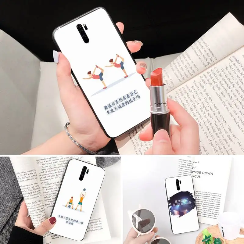 Белый фон на заказ мягкий чехол для телефона случай Redmi Примечание