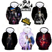 battle royale hoodie fortnite sudaderas victory cartoon tops teen clothes kids hero game spike 3d boys girls sweatshirt