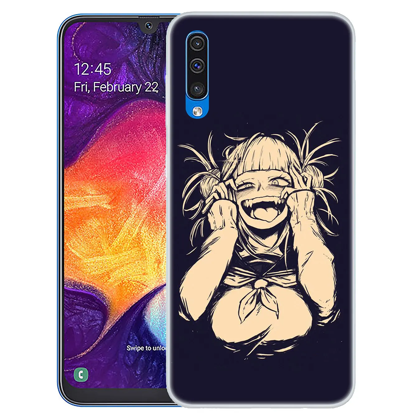 10 Химико Тога Boku без герой чехол для телефона аниме для samsung Galaxy A10 A20 A30 A40 A50 A60 A70 M10 M20 M30 M40 A20e крышка - Цвет: 10