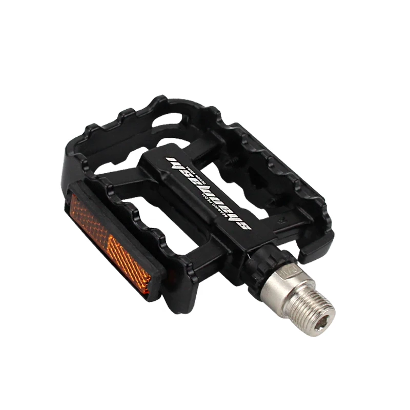 

Balck Bearing Bicycle Pedal Ultralight Riding Equipment BMX Pedals Mountain Road Bike Toe Clips Pedale Mtb Accessories Ed50bp