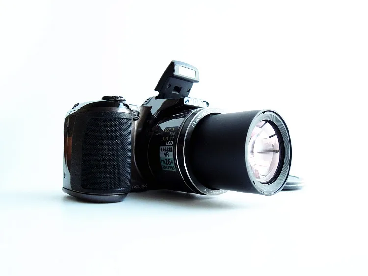 Бывшая в употреблении цифровая камера Nikon COOLPIX L810 16 1 МП с 26x зумом NIKKOR ED стеклянный
