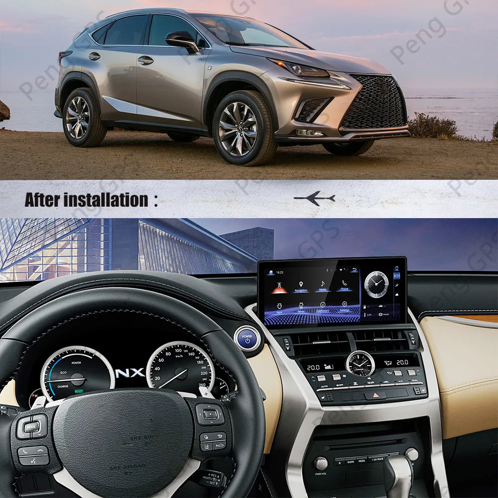 Автомобильный мультимедийный плеер для Lexus NX 200t 300h nx200T 2017 2018 Android аудио