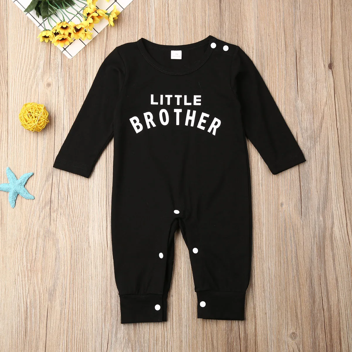 

letter Printed Newborn Baby Girl Boy Unisex Knitted Long Sleeve Romper Jumpsuit Winter Outfits Clothes