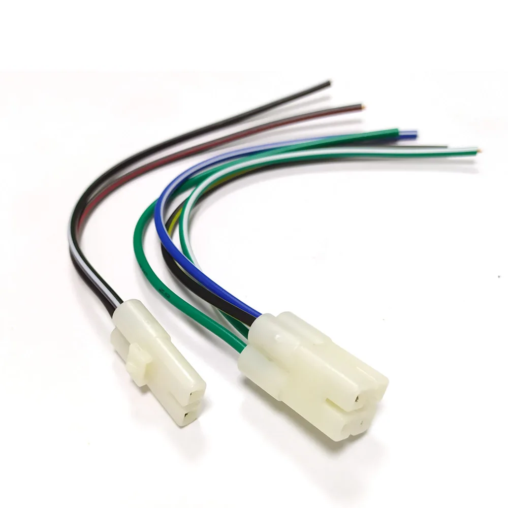 2 комплекта катушка зажигания мотоцикла CDI Электрический кабель провода жгута