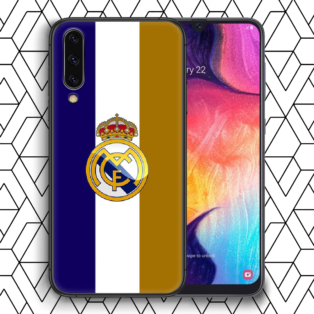 

Cover Real Madrid Club Phone Case Cover For Samsung Galaxy A 8 10 11 20E 21 30 40 50 51 70 71 81 S Black Shell Silicone Prime