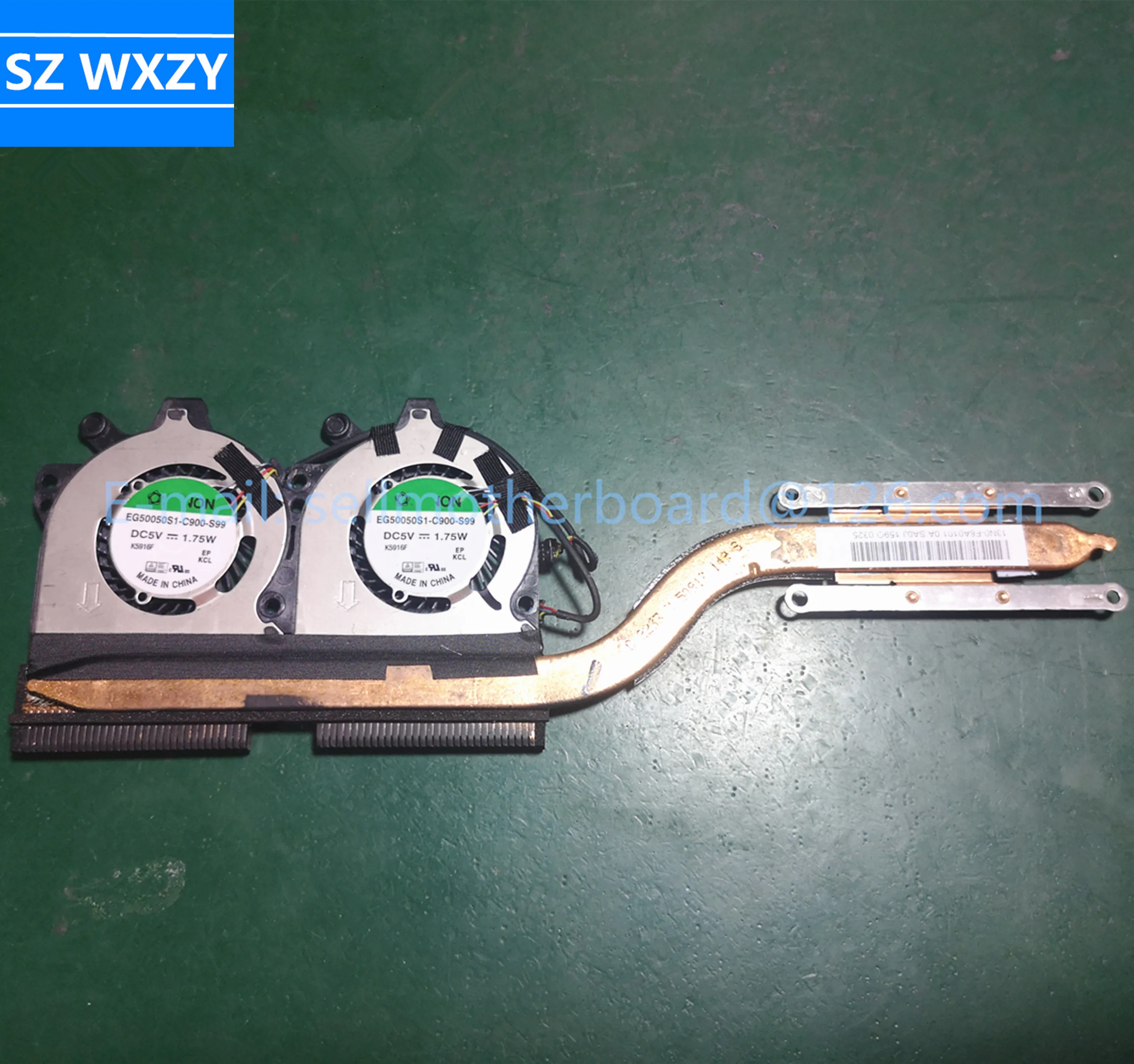 Оригинальный радиатор для ноутбука ACER Aspire R5 471 Охлаждающий процессора вентилятор