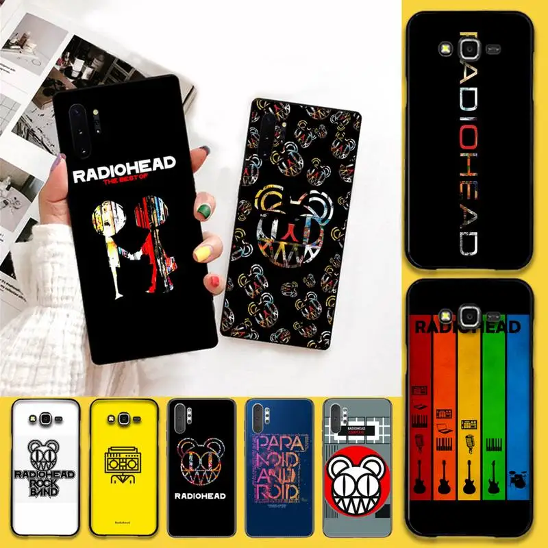 Мягкий чехол с логотипом PENGHUWAN Radiohead для Samsung Galaxy J7 J8 J6 Plus 2018 Prime Note 7 8 9 10 pro|Бамперы| |