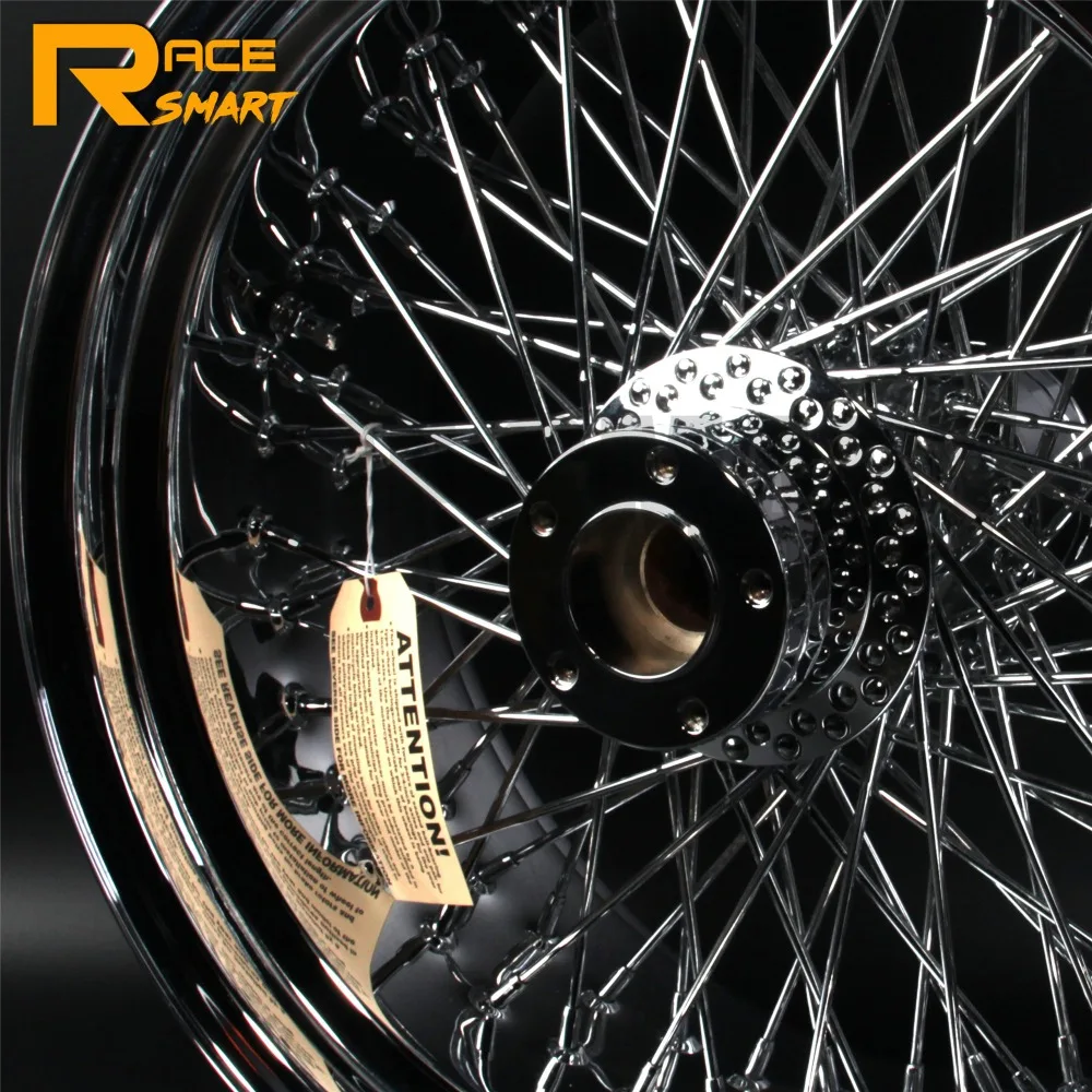 Мотоцикл 1" x8.5" Хром задние колеса диски для Harley Davidson FLSTC FAT BOY мотоциклы аксессуары модификация колеса диски