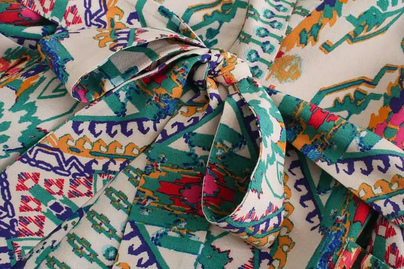 Блузка Женская Длинная с принтом карманы рукав-кимоно пляжный летний кардиган в